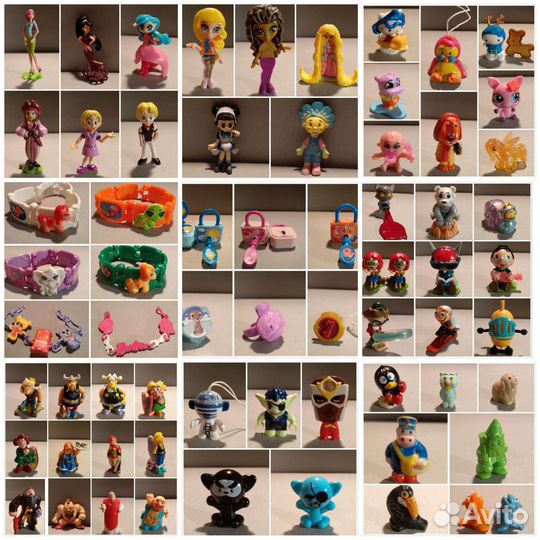 Киндеры Барби, Винкс и другие