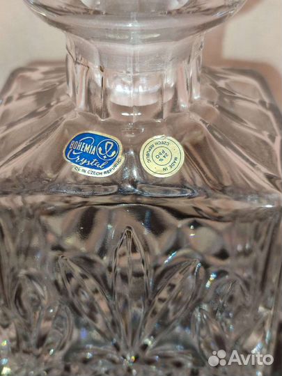Штоф хрустальный набор бокалы