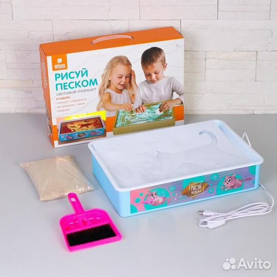 Рисуй песком планшет с песком