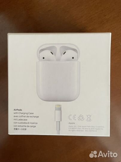 Коробка Air pods оригинал