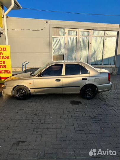 Hyundai Accent 1.5 AT, 2005, 159 000 км