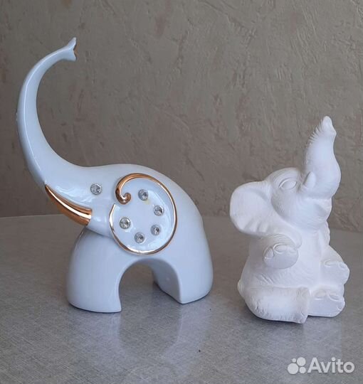 Фигурки слонов