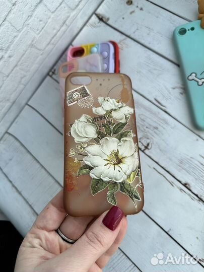 Чехол на iPhone 7 8 пластик