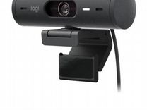 Веб камера logitech brio 500 graphite (960-001424)