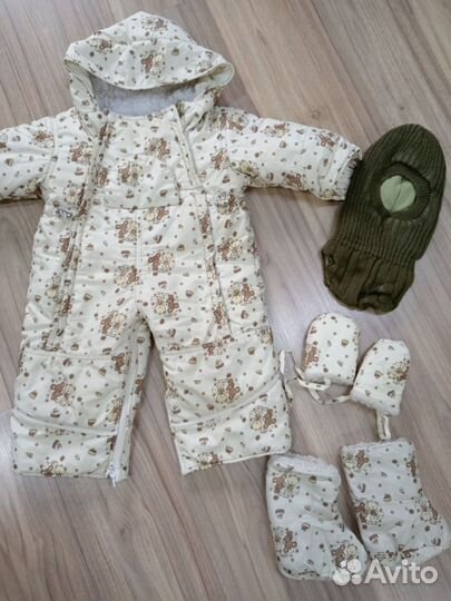 Комбинезон трансформер зимний от 0