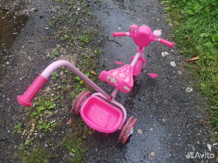 Детский трехколесный велосипед бу