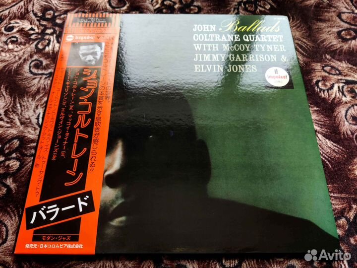 John Coltrane Quartet – Ballads – Japan 1976 OBI
