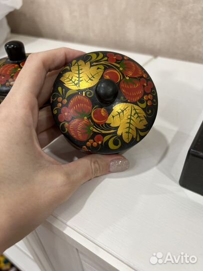 Посуда хохлома