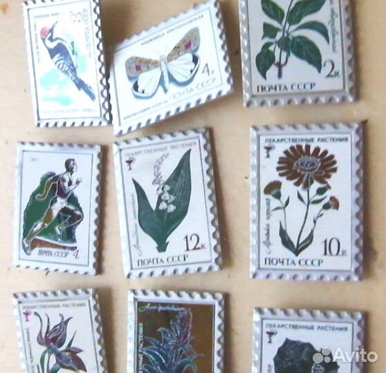 Серия зеркальных значков 