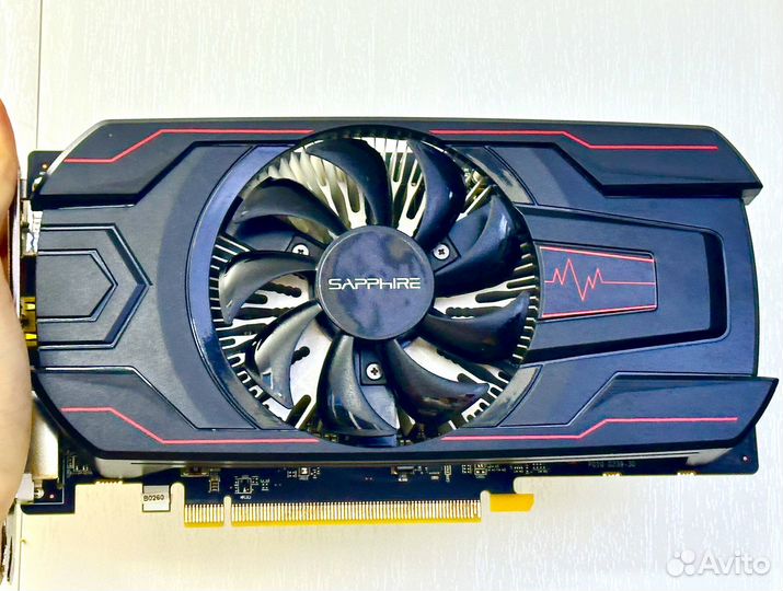 Видеокарта Supphire rx560 2gb