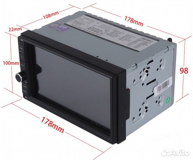 Мощная 8 ядерная 2din магнитола с ips экраном