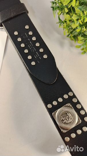 Ремни Diesel клепаные натуральная кожа
