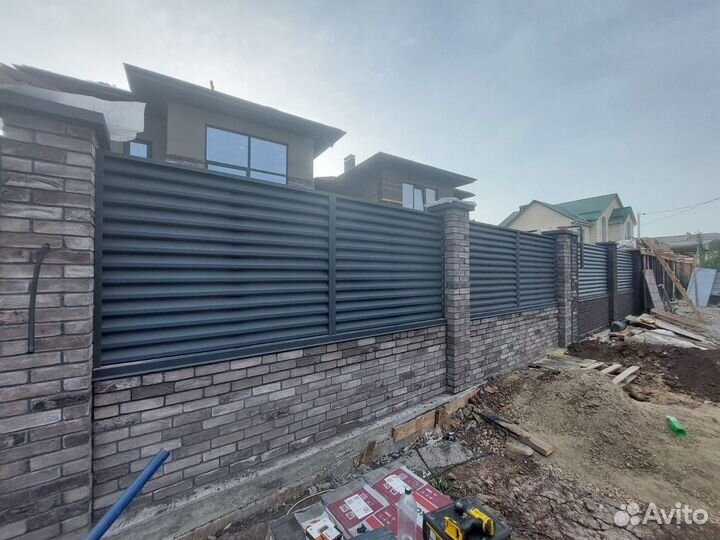 Забор жалюзи без посредников