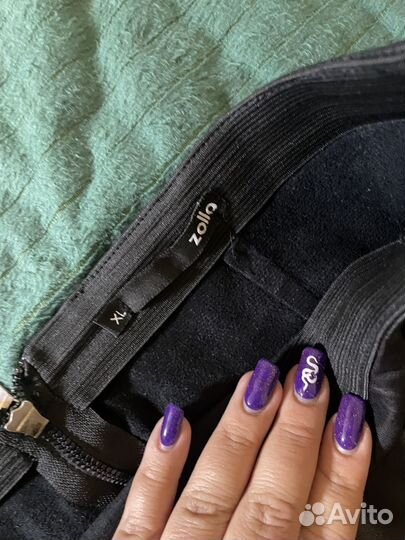 Кожаная юбка