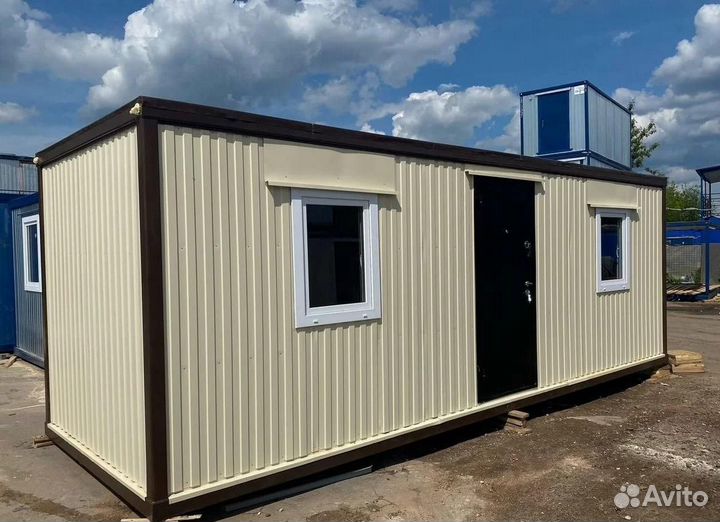 Бытовка блок-контейнер для дачи, оплата по безналу