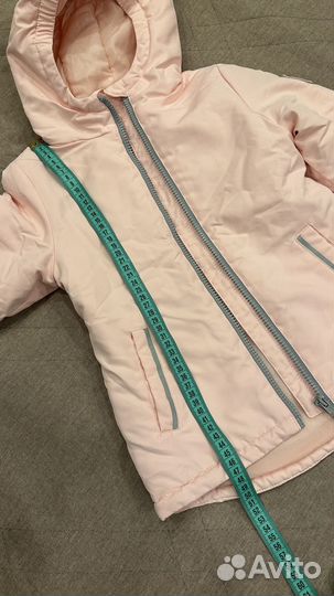 Демисезонная куртка-парка для девочки 104