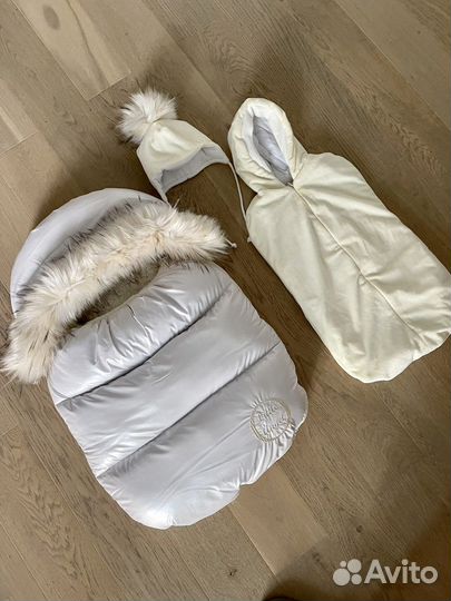 Конверт зимний на выписку