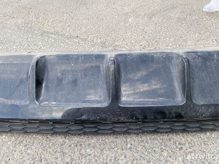 Накладка заднего бампера kia optima 4