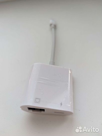 Ethernet RJ45 переходник lightning iOS с зарядкой