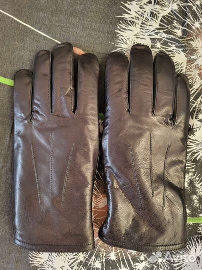 Перчатки меховые мужские
