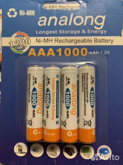 Аккумулятор ааа мизинчиковый