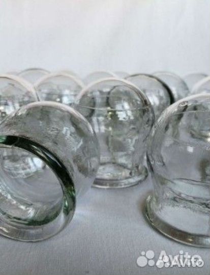 Медицинские банки СССР стеклянные