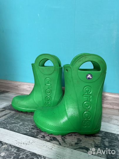 Резиновые сапоги crocs с10