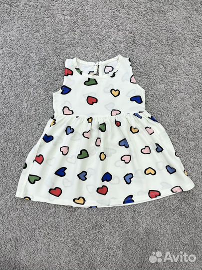 Пакет одежды 80 86 на девочку next hm