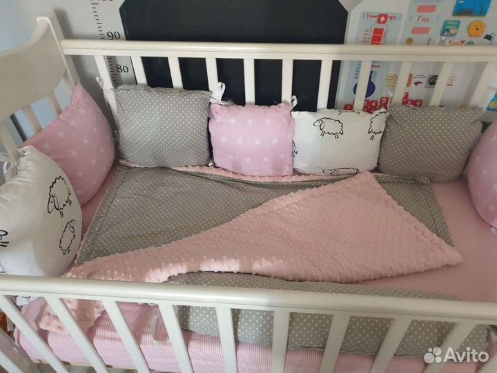 Бортики в кроватку