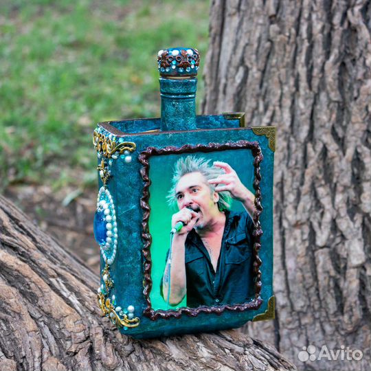 Бутылка - книга. Горшенев, Горшок, киш. Подарок