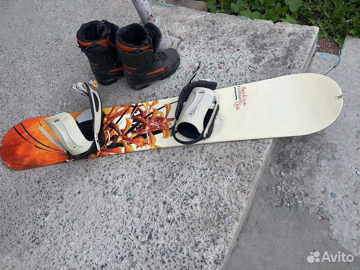 Сноуборд комплект женский 37
