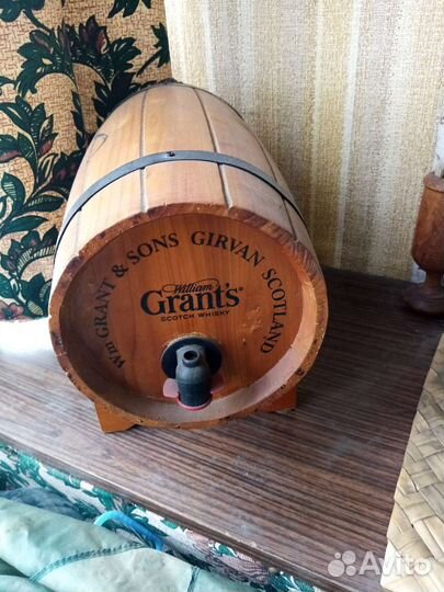Бочонок от виски Grants