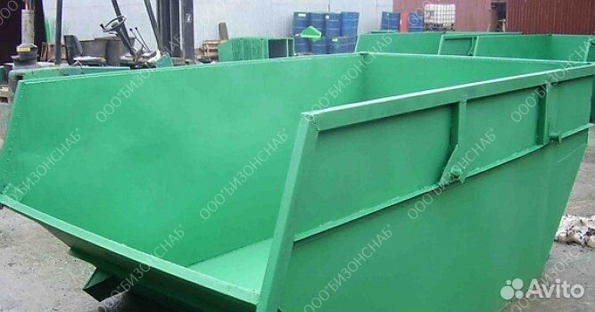 Мусорный бак 8м3, 1.1м3, 0.75 м3 J11557