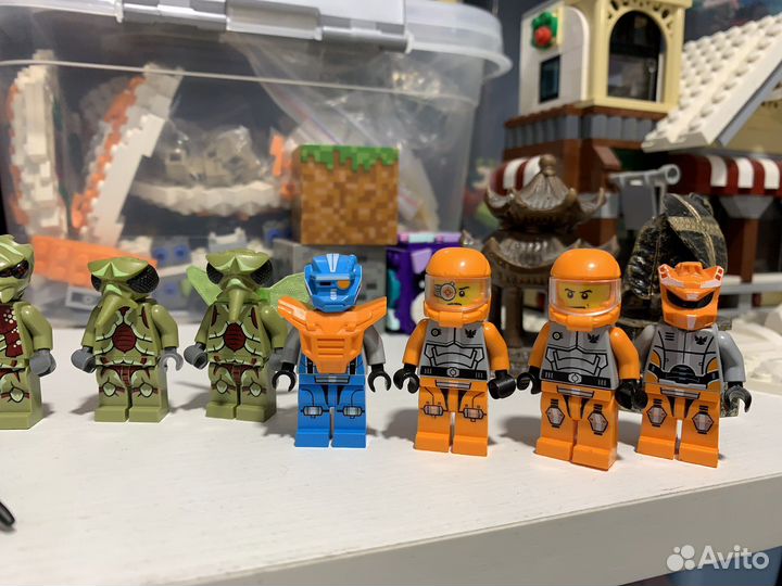 Лего galaxy squard минифигурки