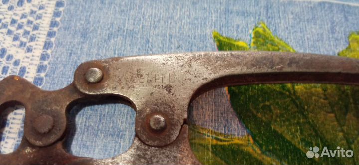 Старинные кусачки для сахара(импорт)