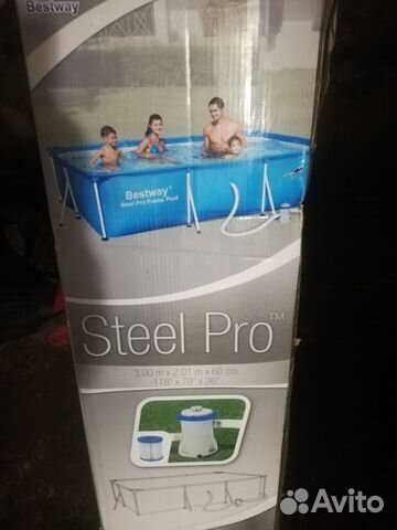 Каркасный бассейн bestway купить в Тольятти | Хобби и отдых | Авито