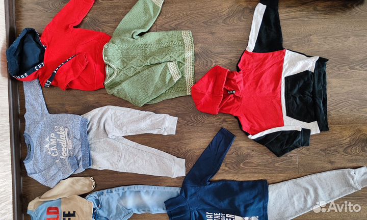 Детские вещи пакетом на мальчика 80-98