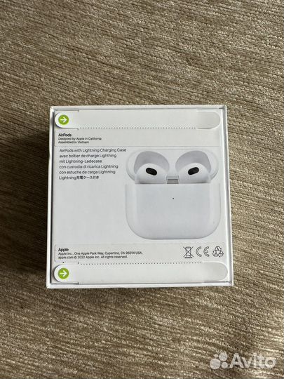 Наушники apple airpods 3
