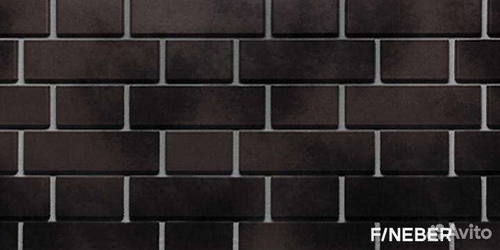 Фасадная панель Кирпич клинкерный 3D
