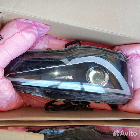 Фары передние на Mitsubishi Lancer 10 тюнинг