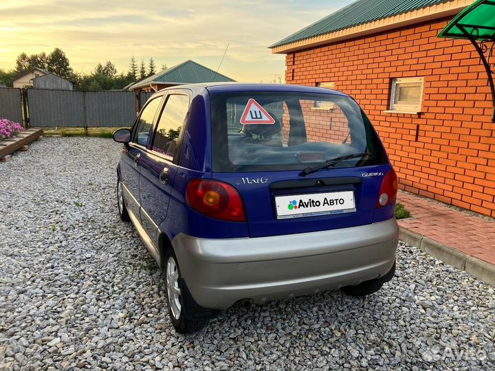 Daewoo Matiz 1.0 МТ, 2005, 70 780 км