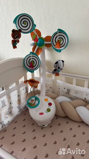 Мобиль и дуга Tiny love сказочный лес