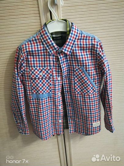 Рубашка для мальчика 104