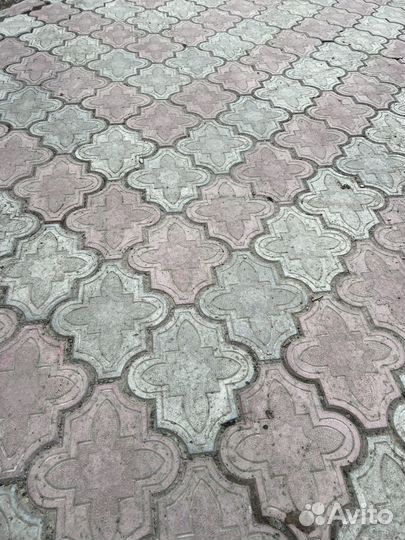 Тротуарная плитка бу
