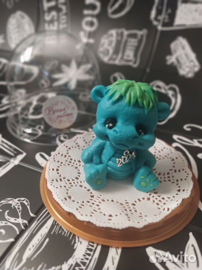 Мыло ручной работы дракончики