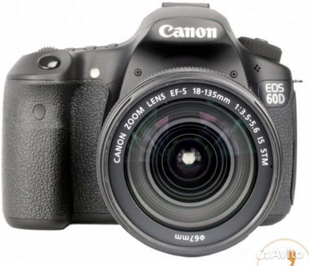 Зеркальный фотоаппарат canon 60d kit 18-135