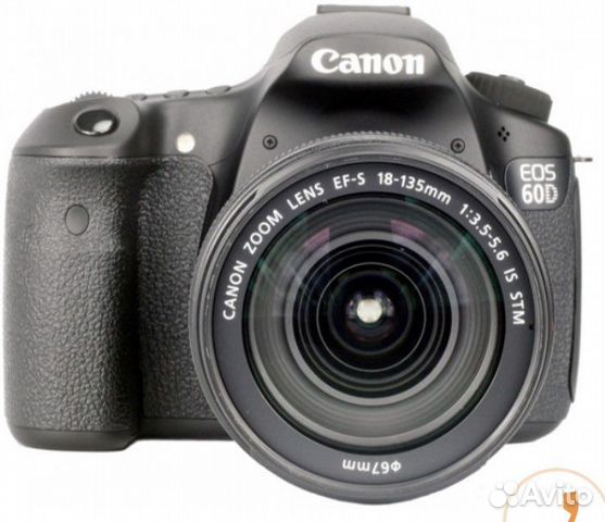 Зеркальный фотоаппарат canon 60d kit 18-135