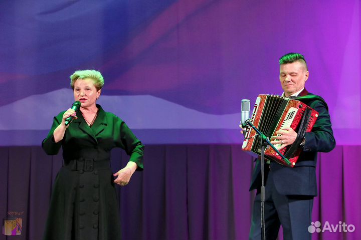 Поющий баянист, автор-исполнитель, аккомпаниатор