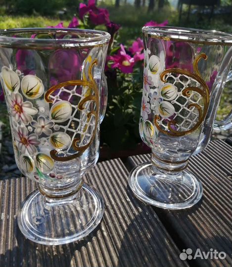 Бокал кружка Bohemia Богемия для латте капучино