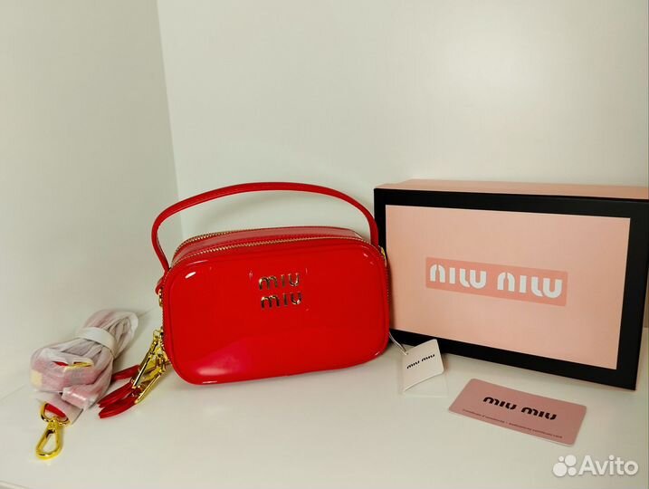 Сумка женская клатч miu miu